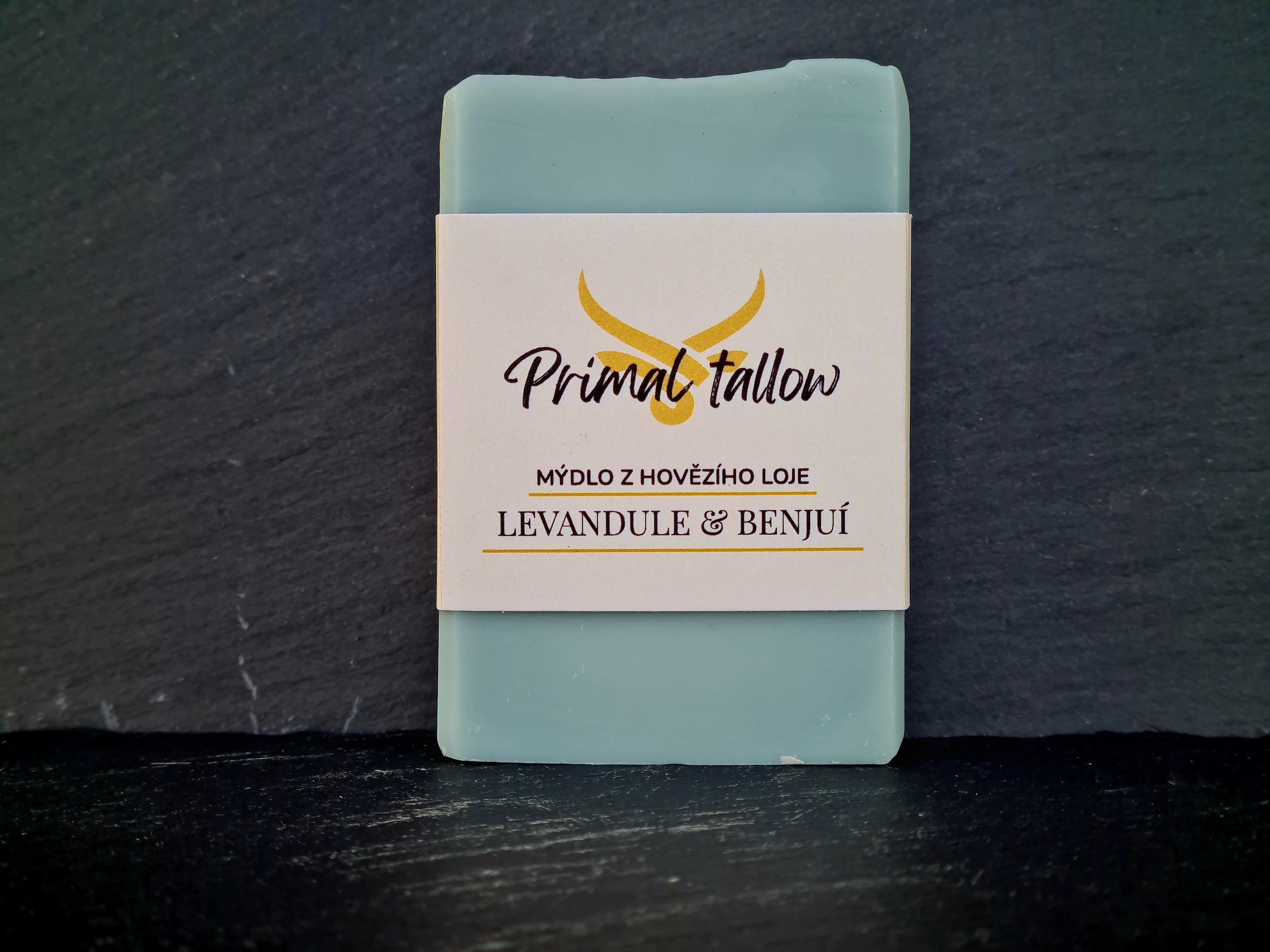 Mýdlo LEVANDULE & BENJUÍ