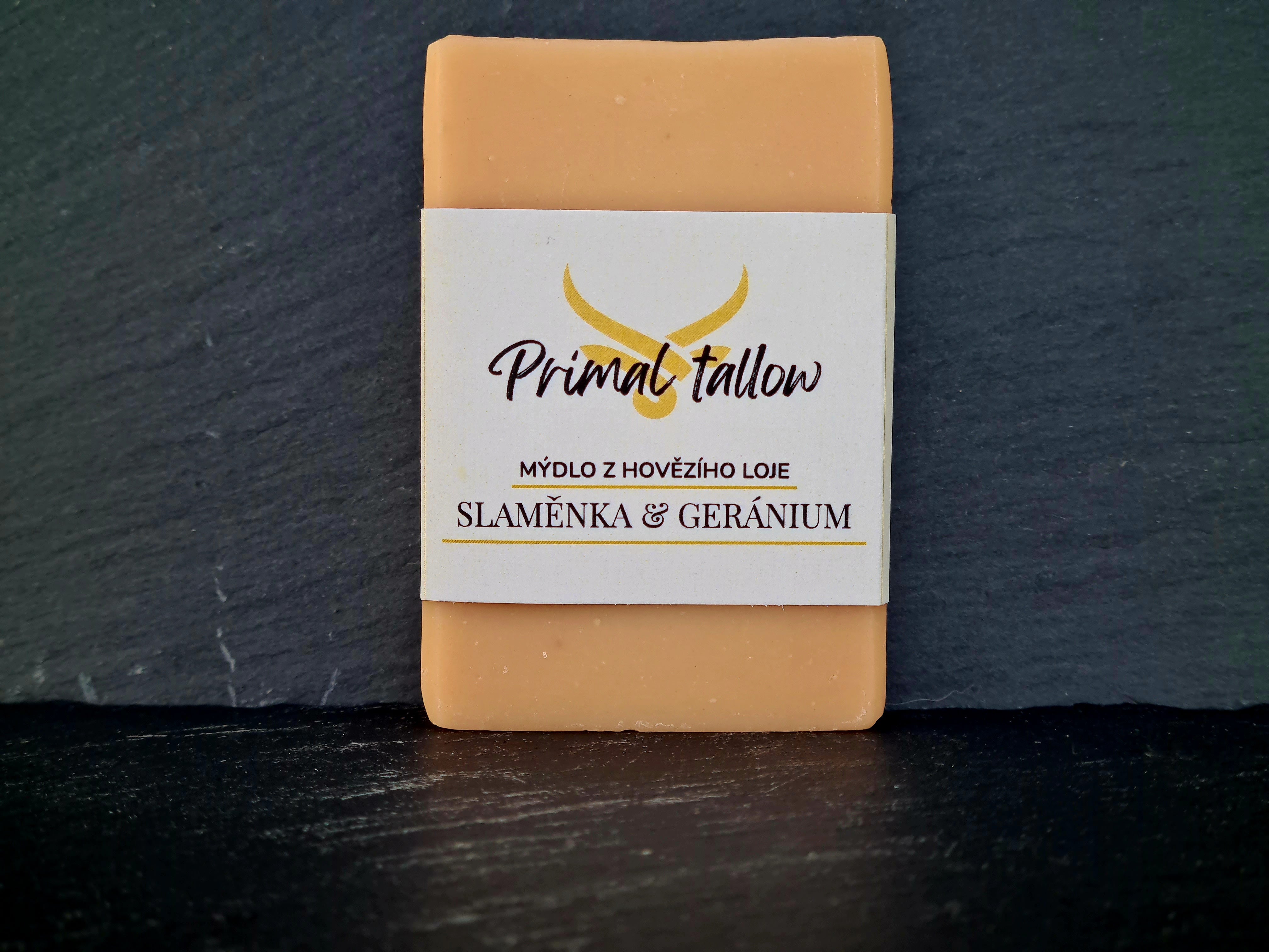 Mýdlo SLAMĚNKA & GERÁNIUM