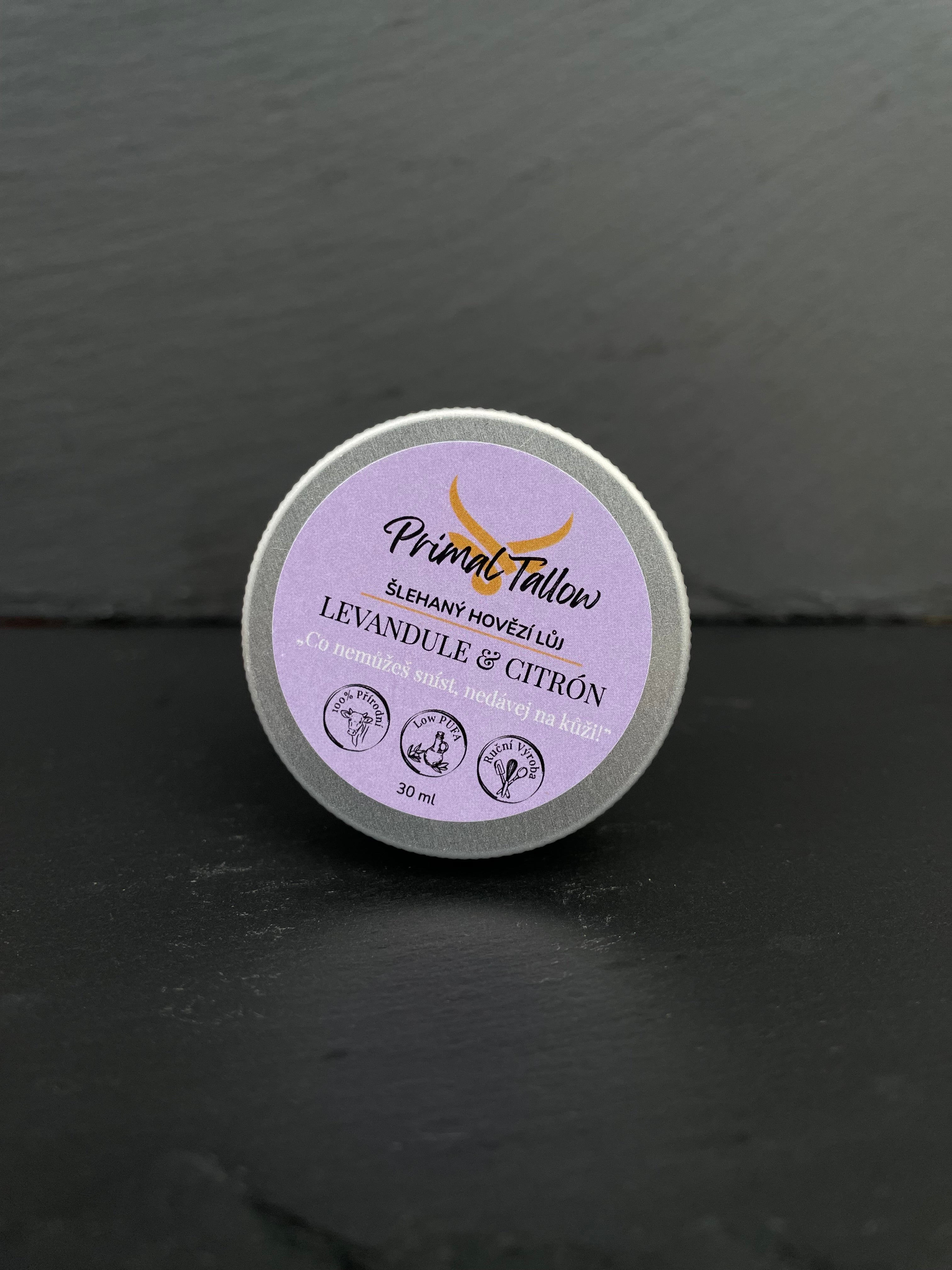 Šlehaný Lůj LEVANDULE & CITRÓN