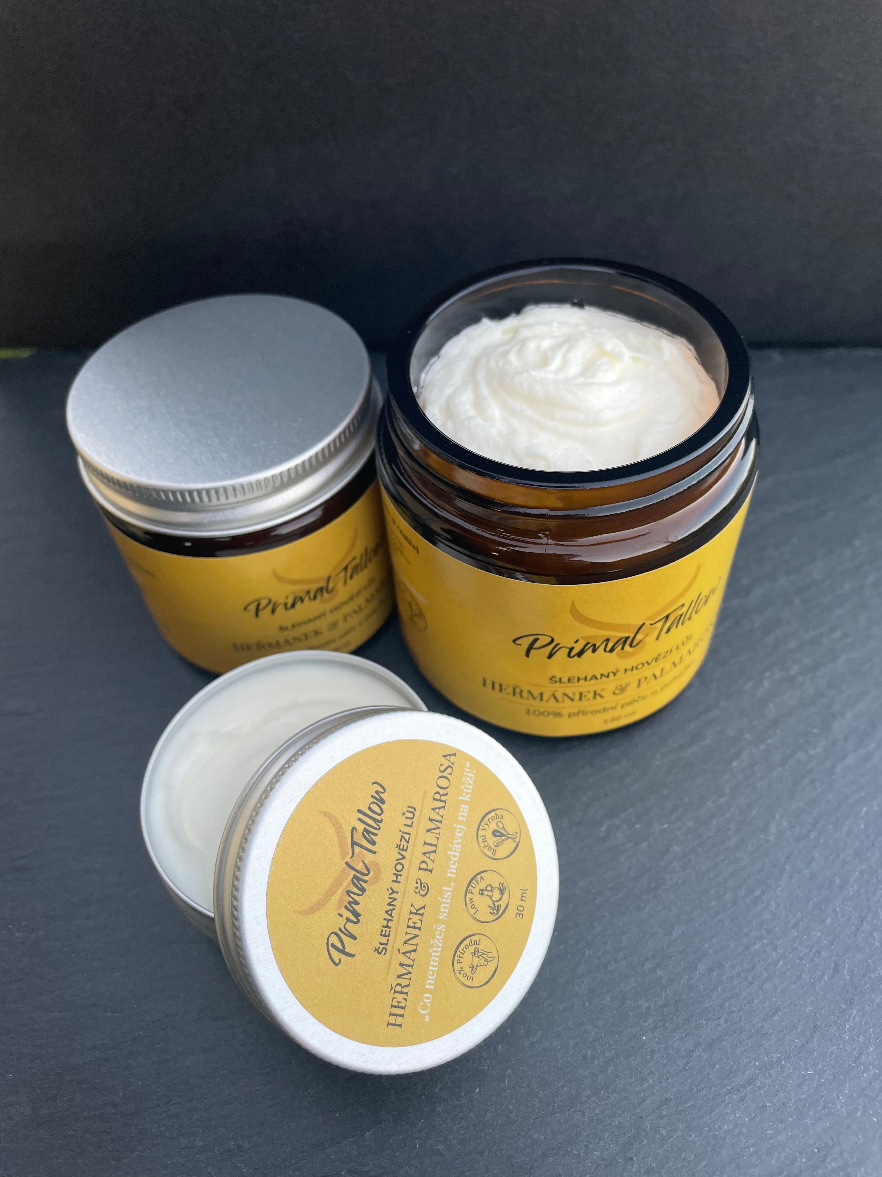 Šlehaný Lůj HEŘMÁNEK & PALMAROSA